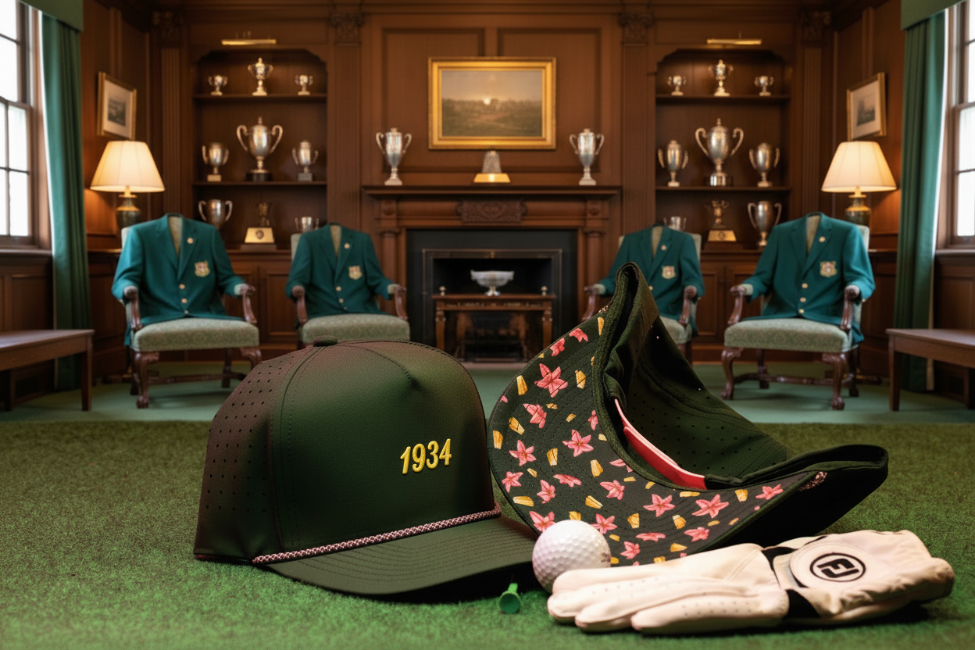 1934 Masters Hat on the floor of Butlers Cabin