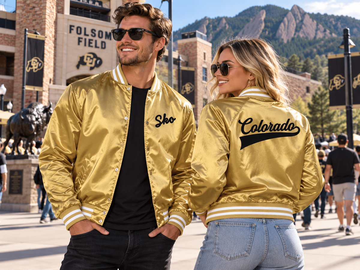 Metallic Gold Colorado Jacket